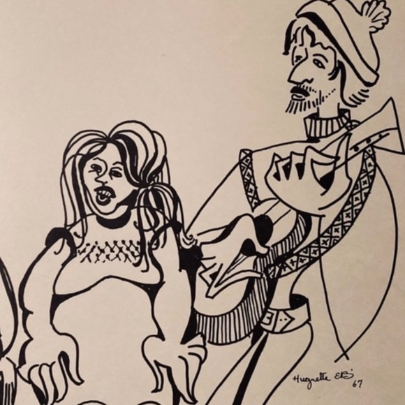 The Mamas and the Papas Rare 1967 Poster - Picture 3 of 4